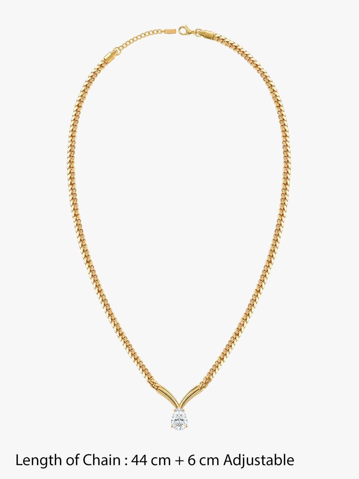 IXIA by GIVA Private School Gold Plated Necklace