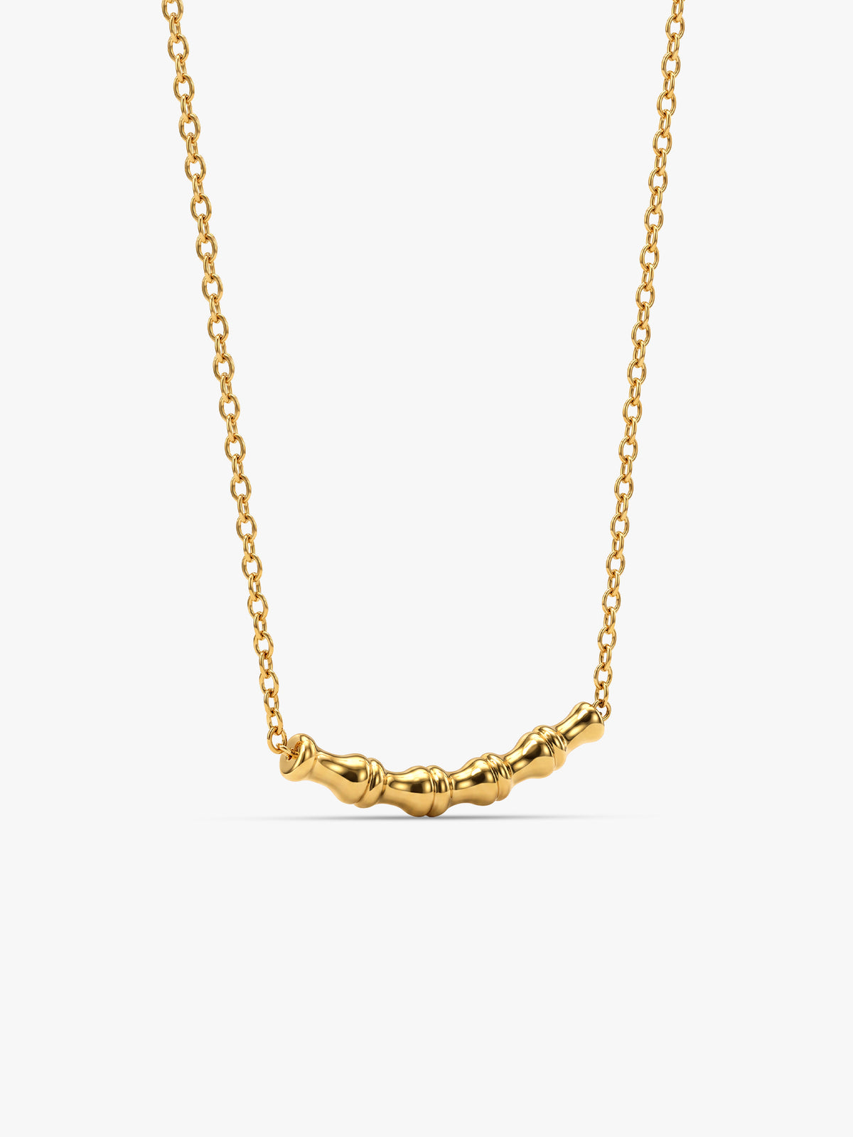 IXIA by GIVA Forever Material Gold Plated Necklace