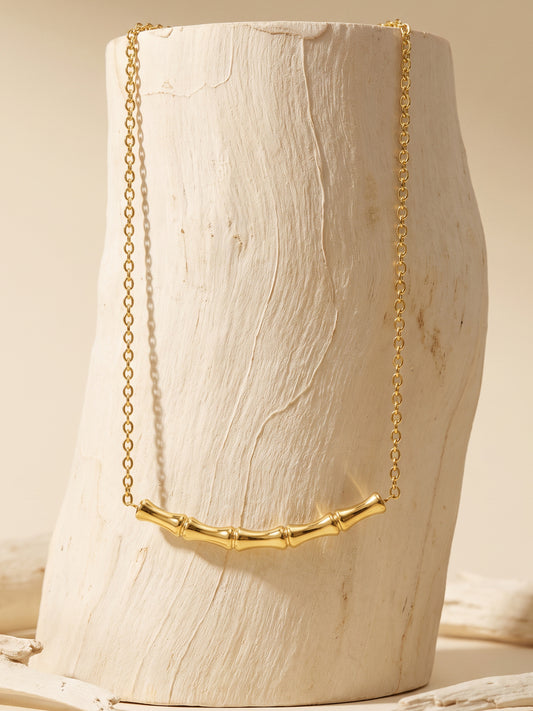 IXIA by GIVA Forever Material Gold Plated Necklace