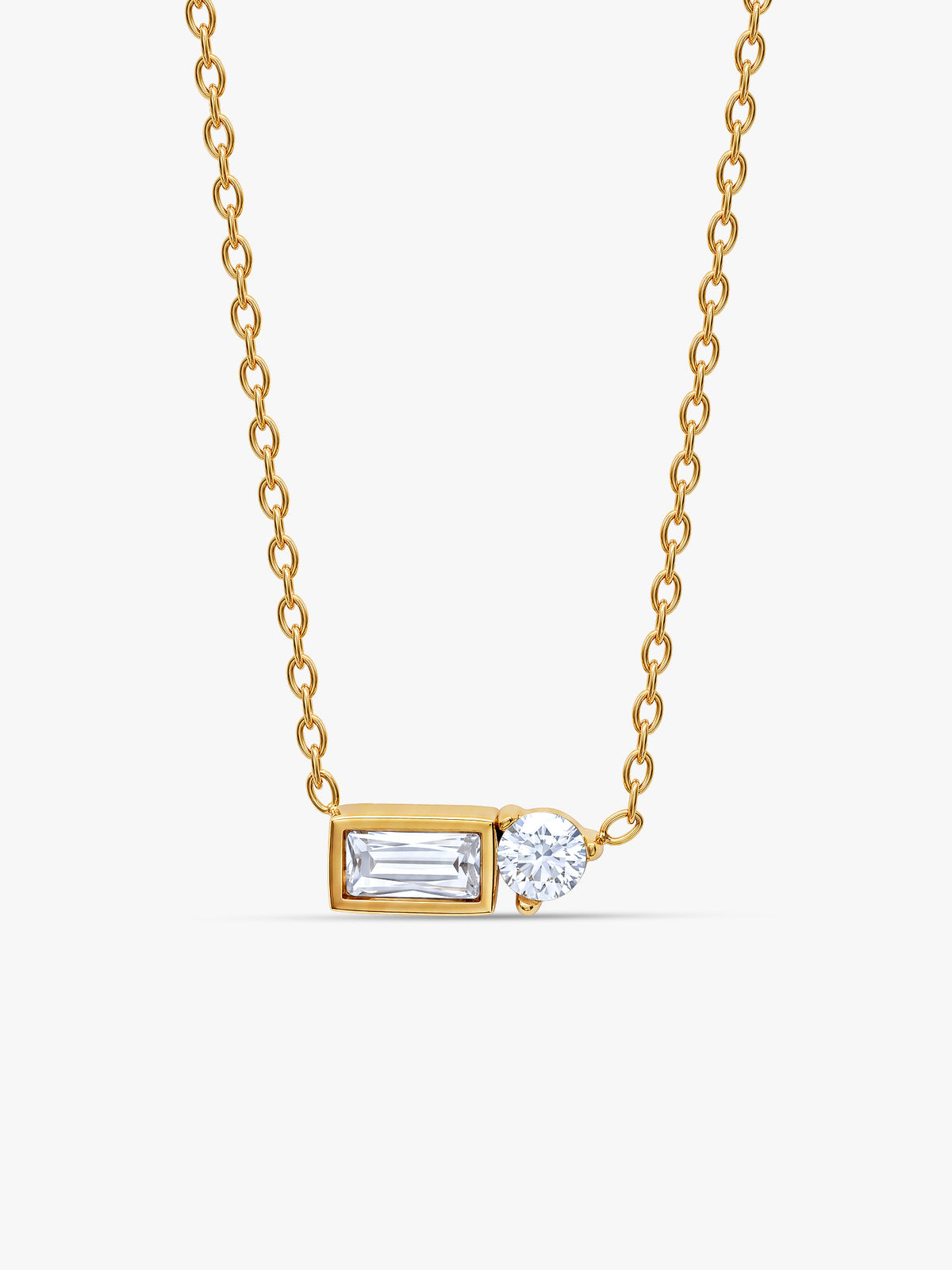 IXIA by GIVA 360 Degrees Gold Plated Necklace