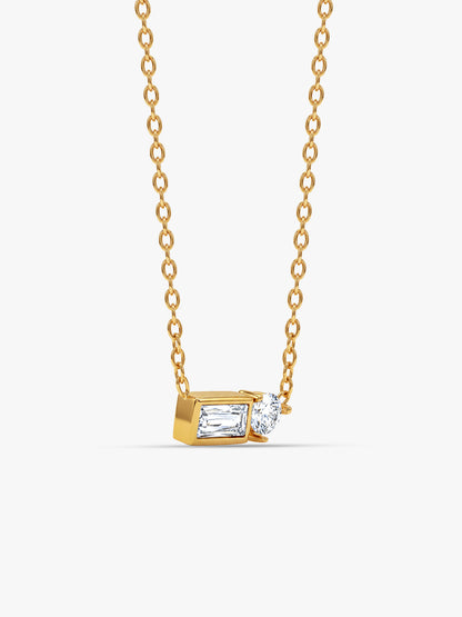 IXIA by GIVA 360 Degrees Gold Plated Necklace