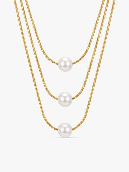 IXIA by GIVA Layer Slayer Gold Plated Necklace