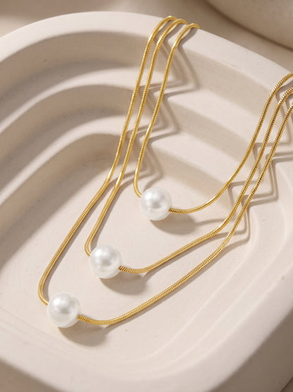IXIA by GIVA Layer Slayer Gold Plated Necklace