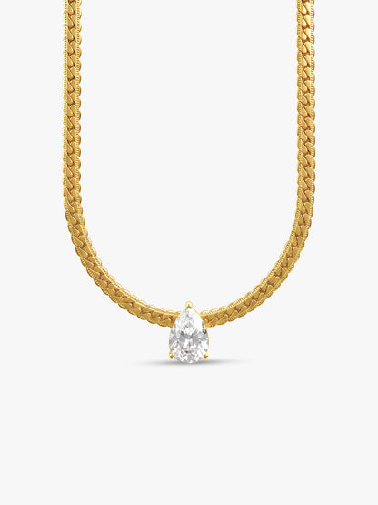 OnnMe by GIVA Core Glow Gold Plated Necklace