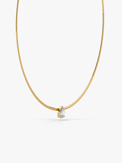 Core Glow Gold Plated Necklace