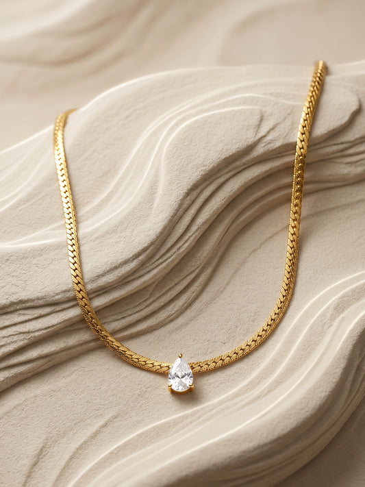 Core Glow Gold Plated Necklace