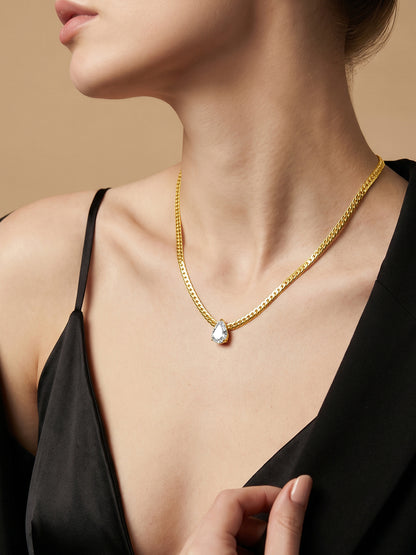 Core Glow Gold Plated Necklace