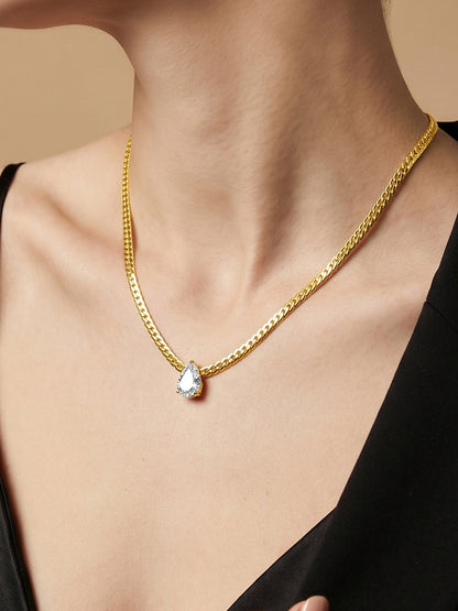OnnMe by GIVA Core Glow Gold Plated Necklace