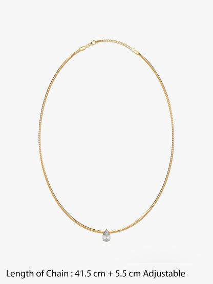 Core Glow Gold Plated Necklace