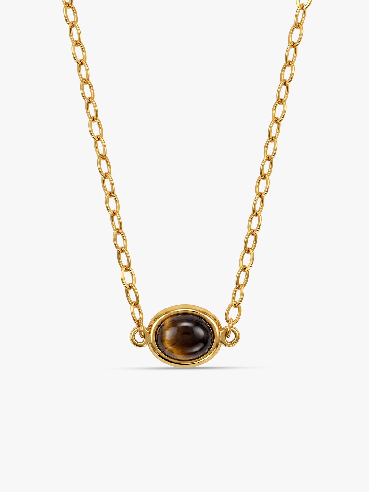 IXIA by GIVA Velvet Flame Gold Plated Necklace