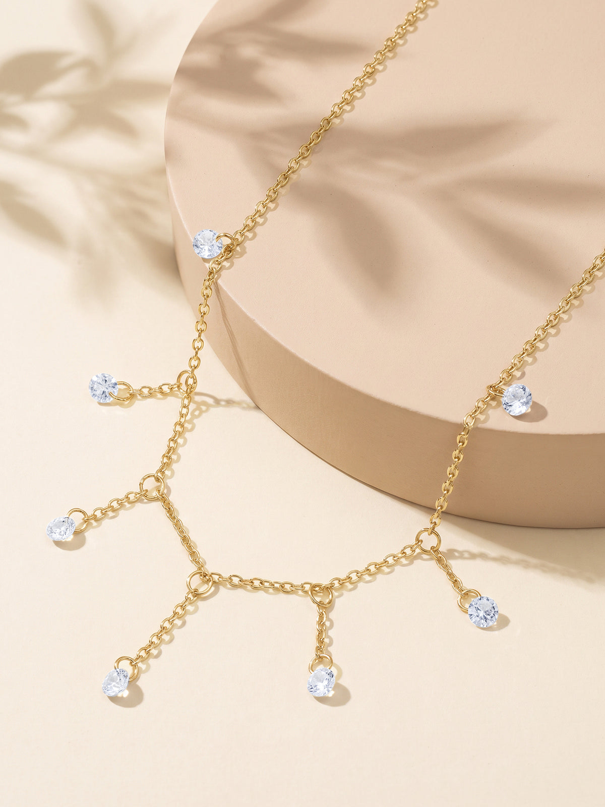 IXIA by GIVA Lucky Girl Gold Plated Necklace