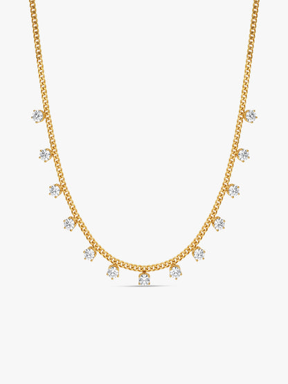 IXIA by GIVA Brunch Chic Gold Plated Necklace