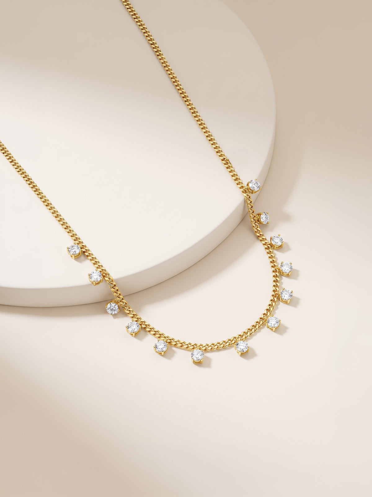 IXIA by GIVA Brunch Chic Gold Plated Necklace