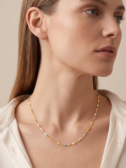 IXIA by GIVA Microdosing Gold Plated Necklace
