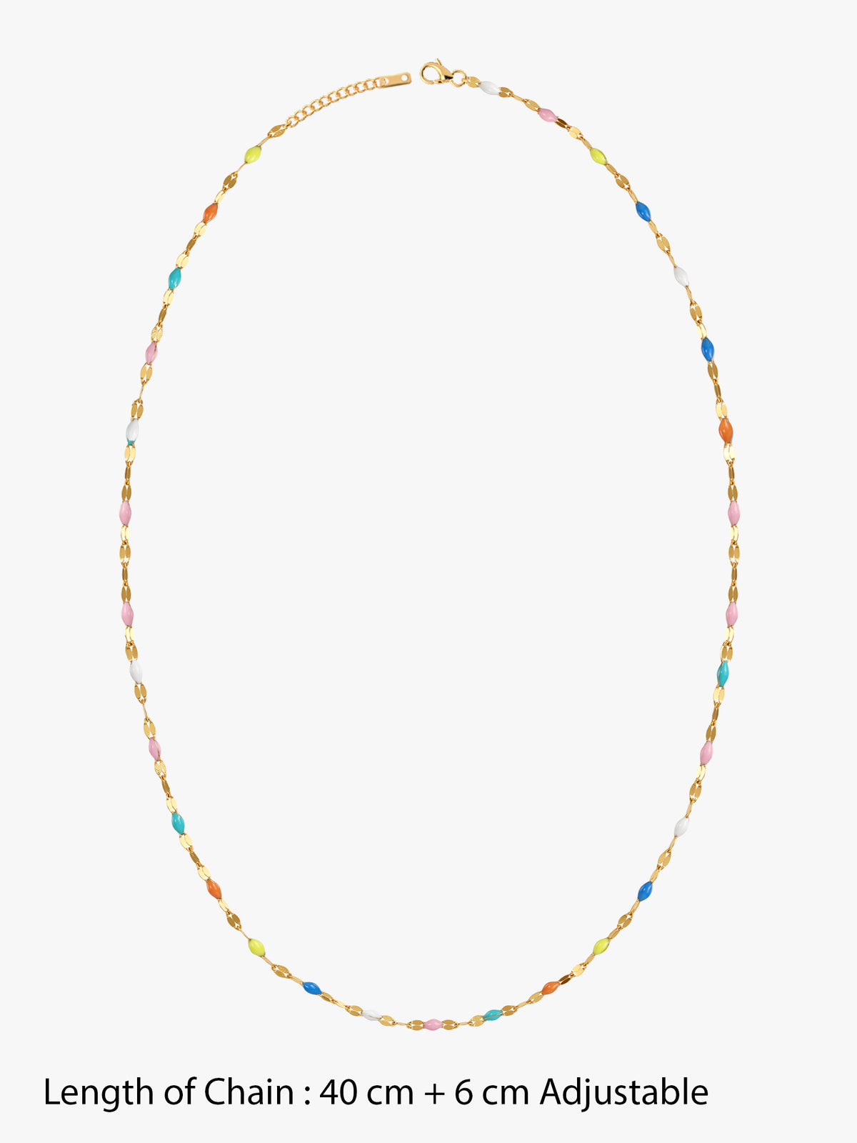 IXIA by GIVA Microdosing Gold Plated Necklace