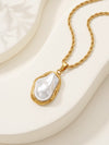 IXIA by GIVA Worth The Wait Gold Plated Pearl Necklace