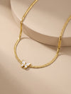 IXIA by GIVA Flutter Muse Gold Plated Necklace