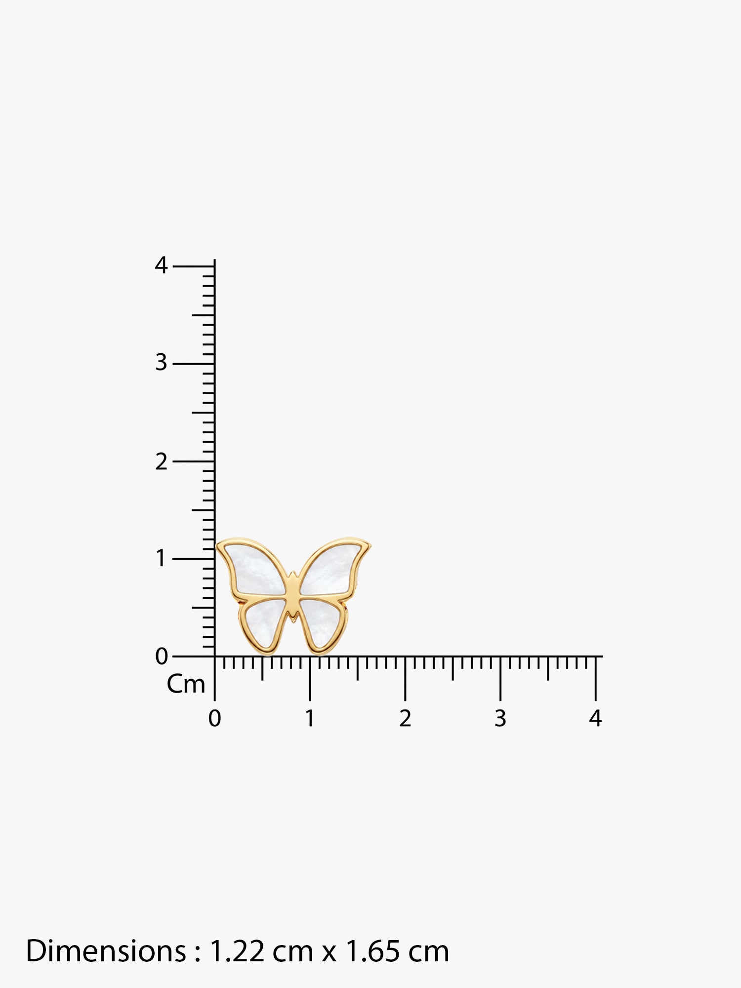 OnnMe by GIVA Flutter Muse Gold Plated Necklace