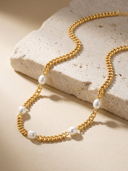 Nova Muse Gold Plated Necklace