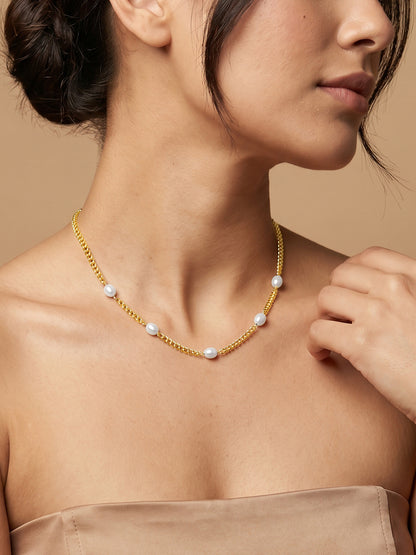 Nova Muse Gold Plated Necklace