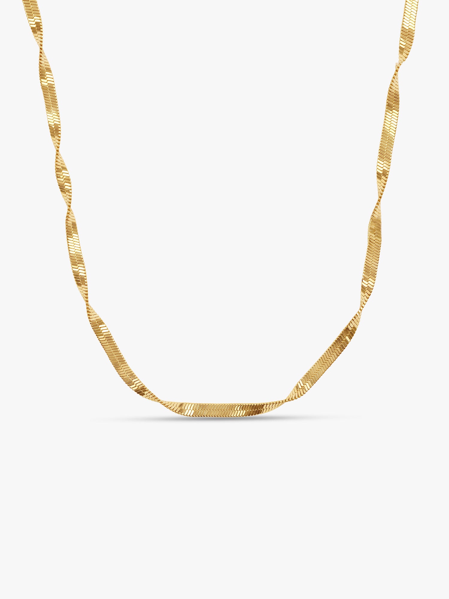 OnnMe by GIVA Sparkle Crush Gold Plated Necklace