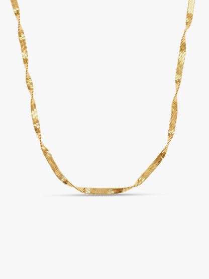 OnnMe by GIVA Sparkle Crush Gold Plated Necklace