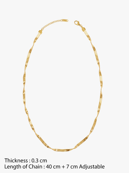 IXIA by GIVA Tressa Gold Plated Set