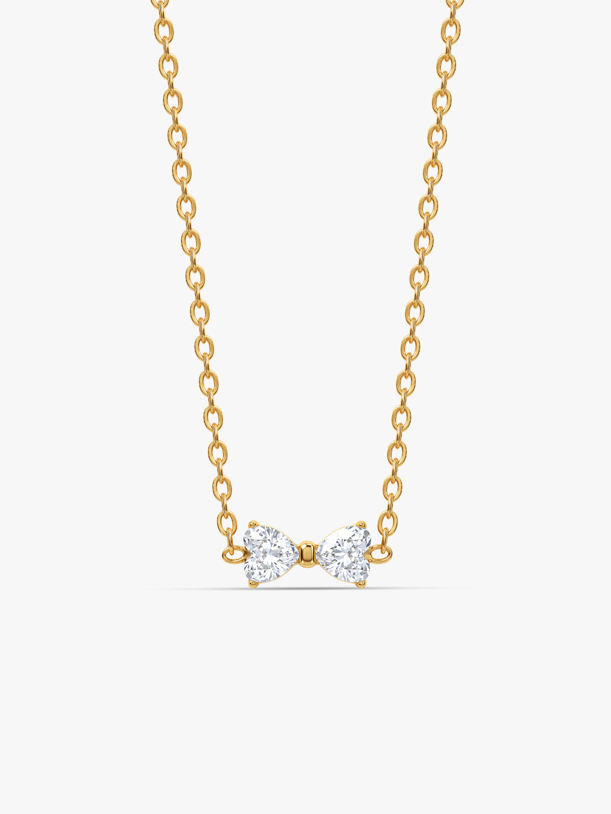 IXIA by GIVA First Date Gold Plated Necklace