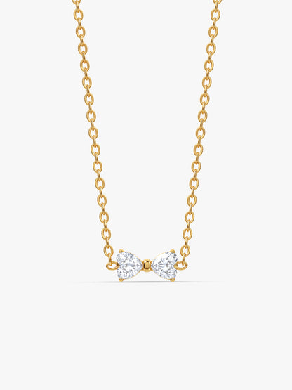 IXIA by GIVA First Date Gold Plated Necklace