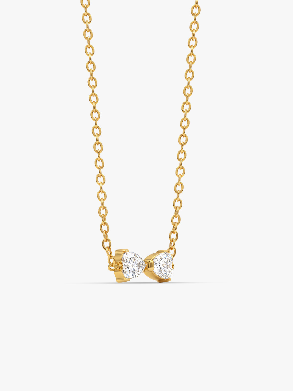 IXIA by GIVA First Date Gold Plated Necklace