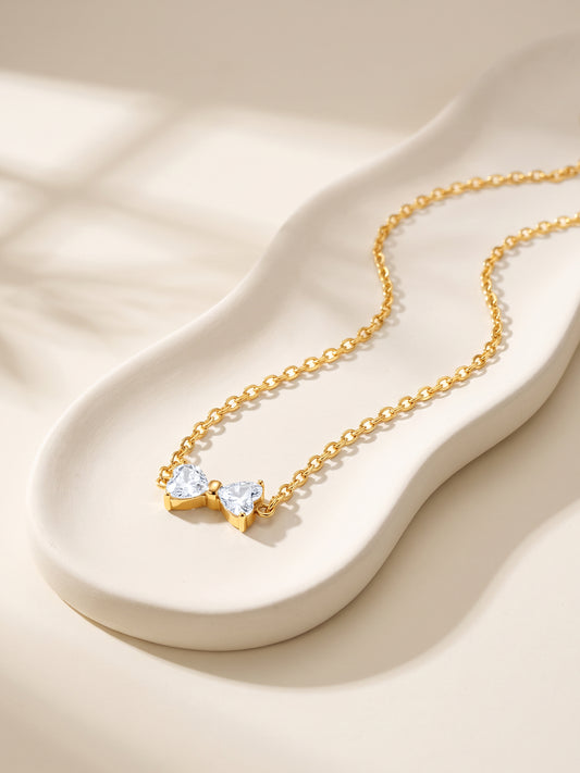 IXIA by GIVA First Date Gold Plated Necklace