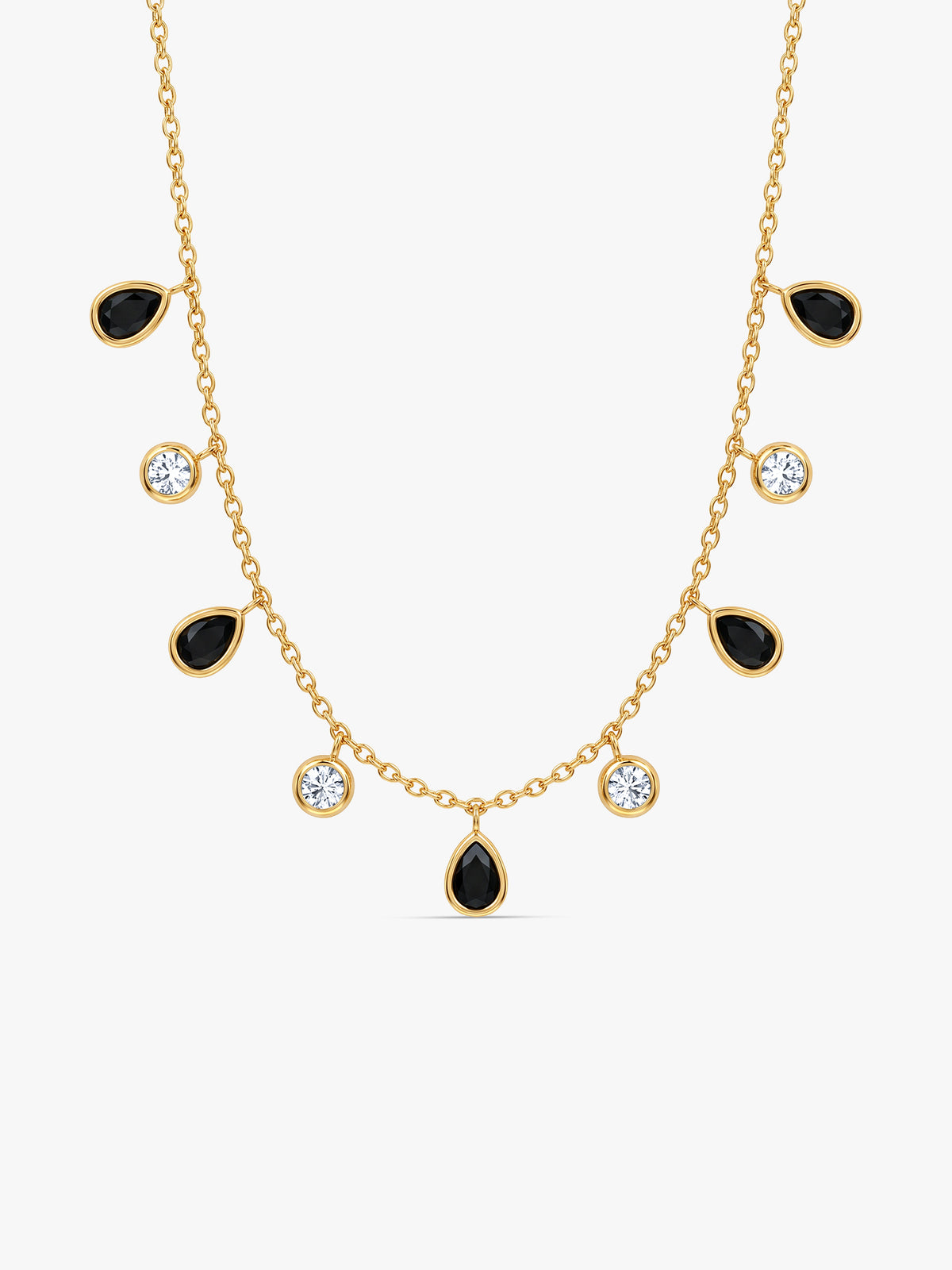 IXIA by GIVA Siren Behaviour Gold Plated Charm Necklace