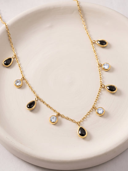 IXIA by GIVA Siren Behaviour Gold Plated Charm Necklace