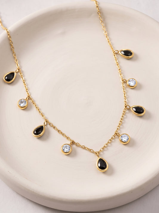 IXIA by GIVA Siren Behaviour Gold Plated Charm Necklace