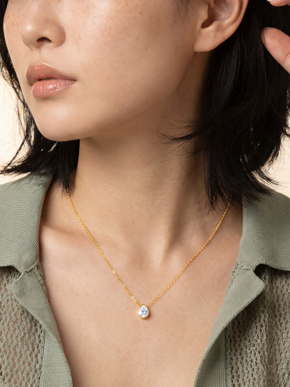 IXIA by GIVA Social Season Gold Plated Necklace