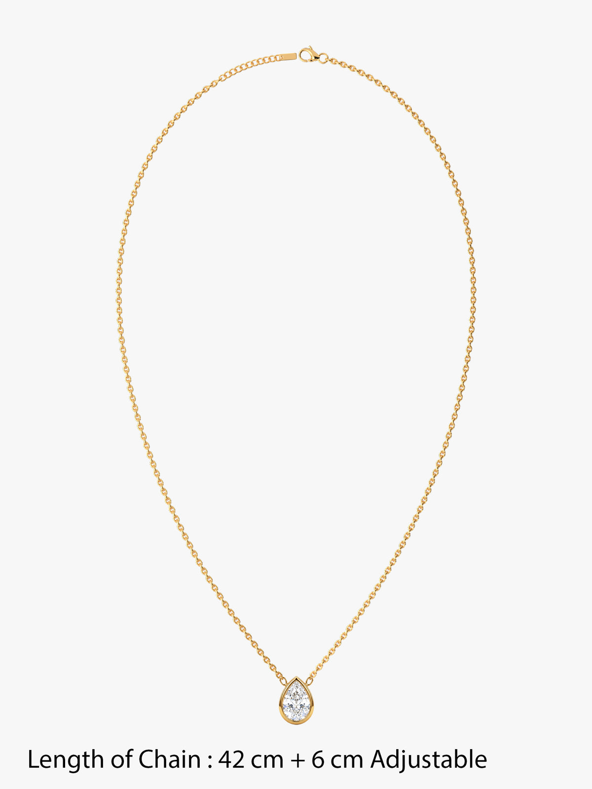 IXIA by GIVA Social Season Gold Plated Necklace