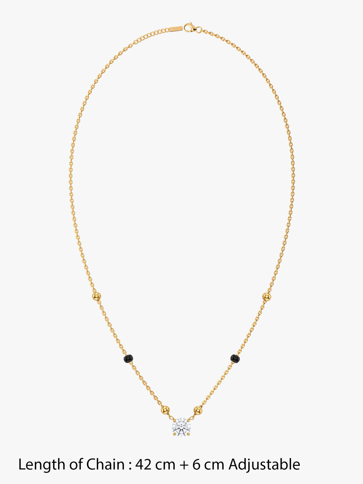 IXIA by GIVA Fairy Tail Gold Plated Necklace