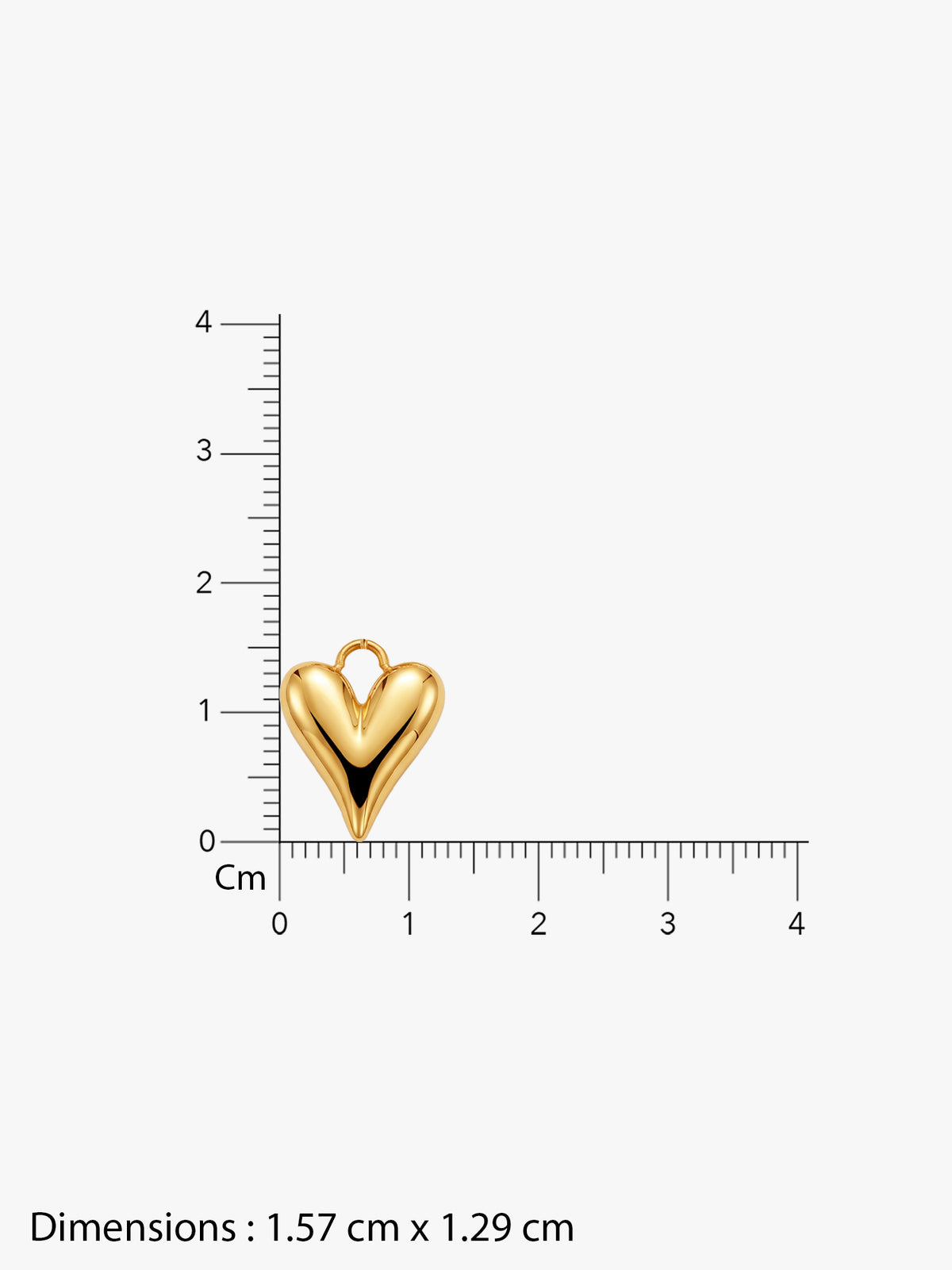 IXIA by GIVA Secure Attachment Gold Plated Necklace