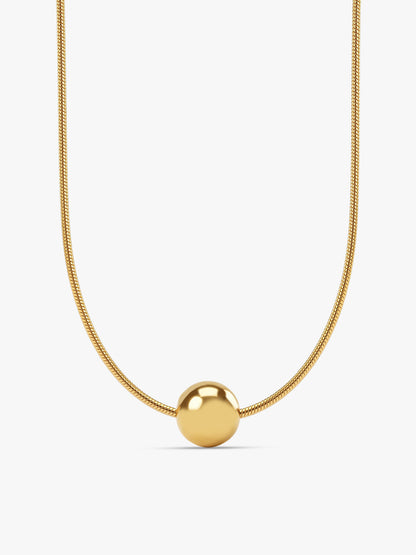IXIA by GIVA The Bold Type Gold Plated Necklace