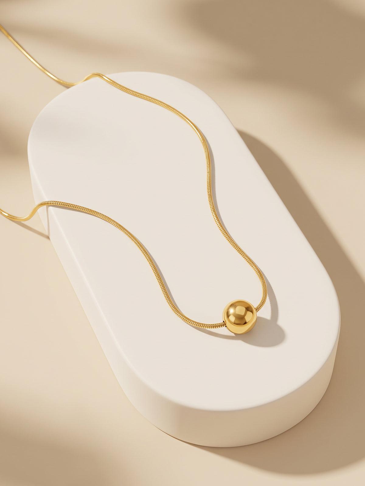 IXIA by GIVA The Bold Type Gold Plated Necklace