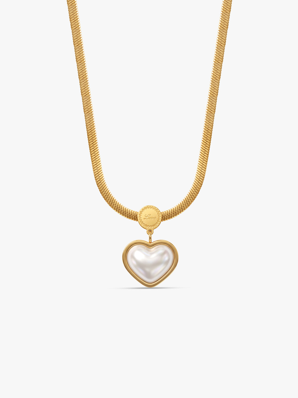 IXIA by GIVA Light Hearted Plated Necklace