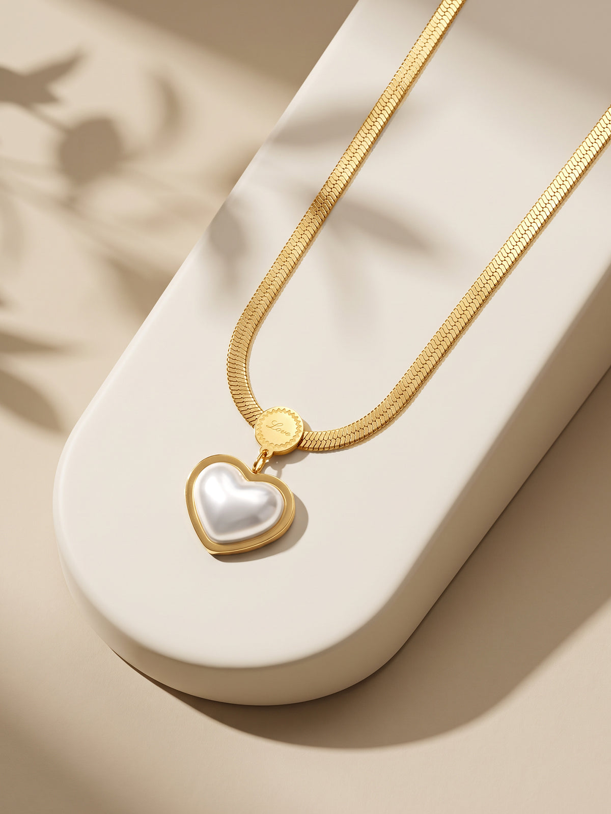 IXIA by GIVA Light Hearted Plated Necklace