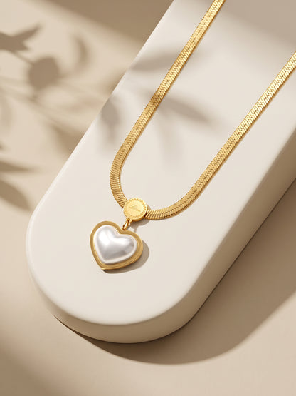 IXIA by GIVA Light Hearted Plated Necklace