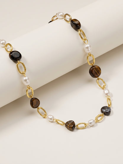 IXIA by GIVA Nonnas Pick Gold Plated Necklace