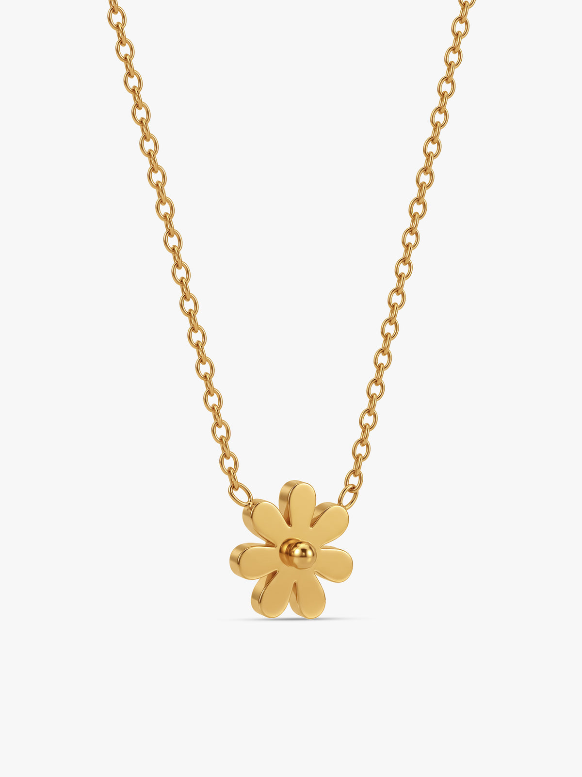 IXIA by GIVA Precious Floret Gold Plated Necklace