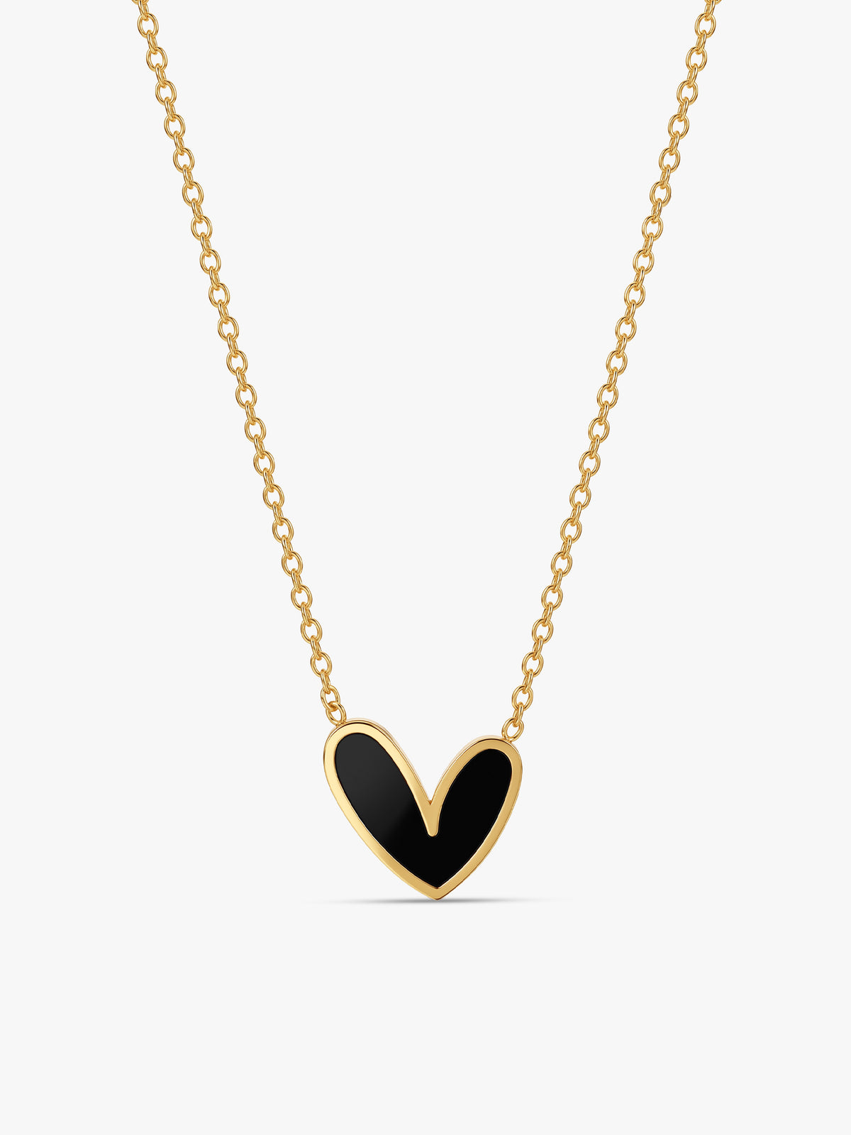 IXIA by GIVA Dark Romance Gold Plated Necklace