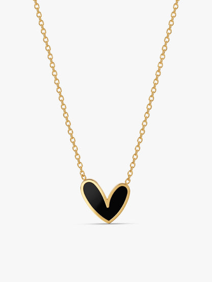 IXIA by GIVA Dark Romance Gold Plated Necklace