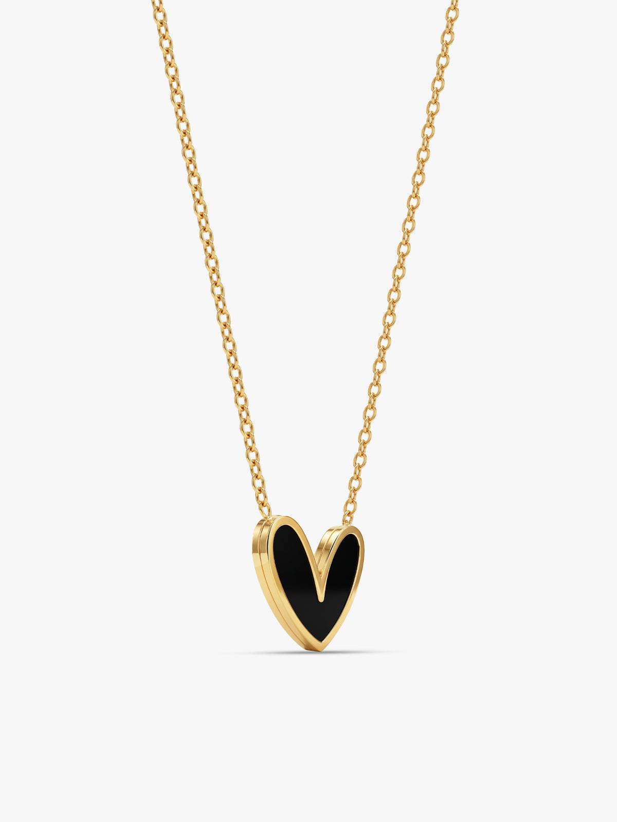 IXIA by GIVA Dark Romance Gold Plated Necklace