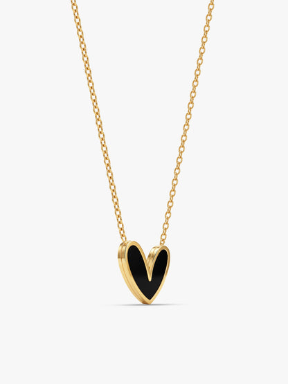IXIA by GIVA Dark Romance Gold Plated Necklace