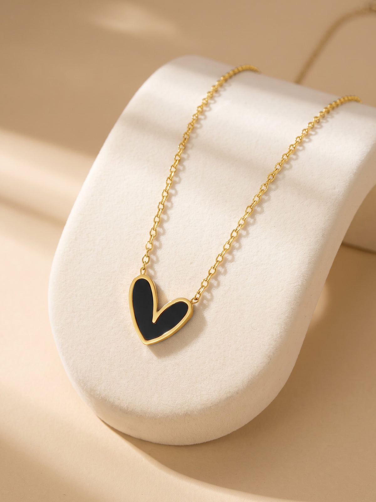 IXIA by GIVA Dark Romance Gold Plated Necklace